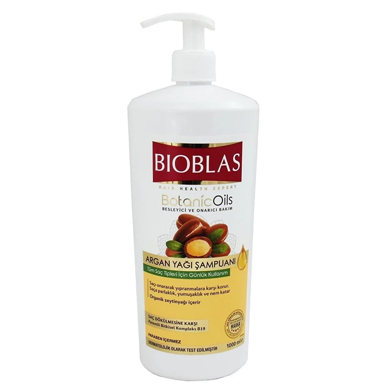 شامپو روغن آرگان بیوبلاس ۱۰۰۰ میل - Bioblas BotanicOils Argan Oil Shampoo