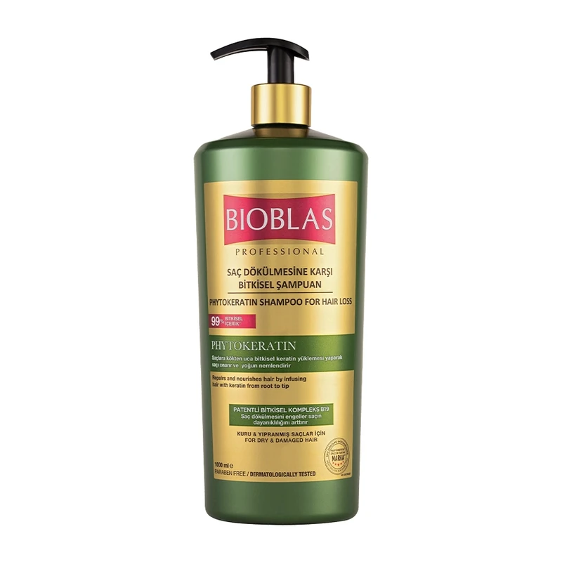 شامپو ترمیمی فیتوکراتین بیوبلاس ۱۰۰۰ میل - Bioblas Professional Phytokeratin Shampoo For Hair Loss