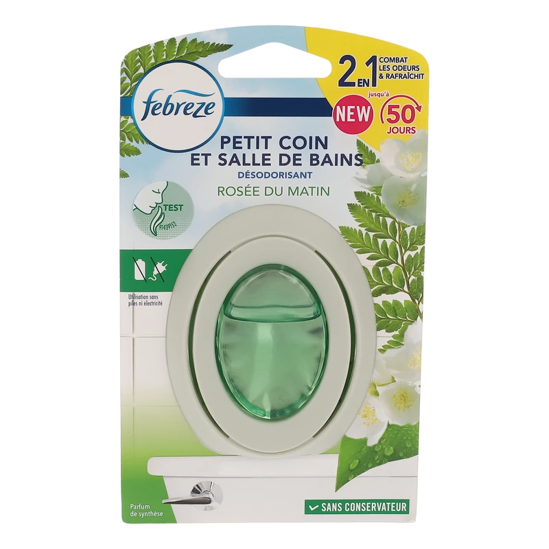 Febreze petit coin et salle de bains