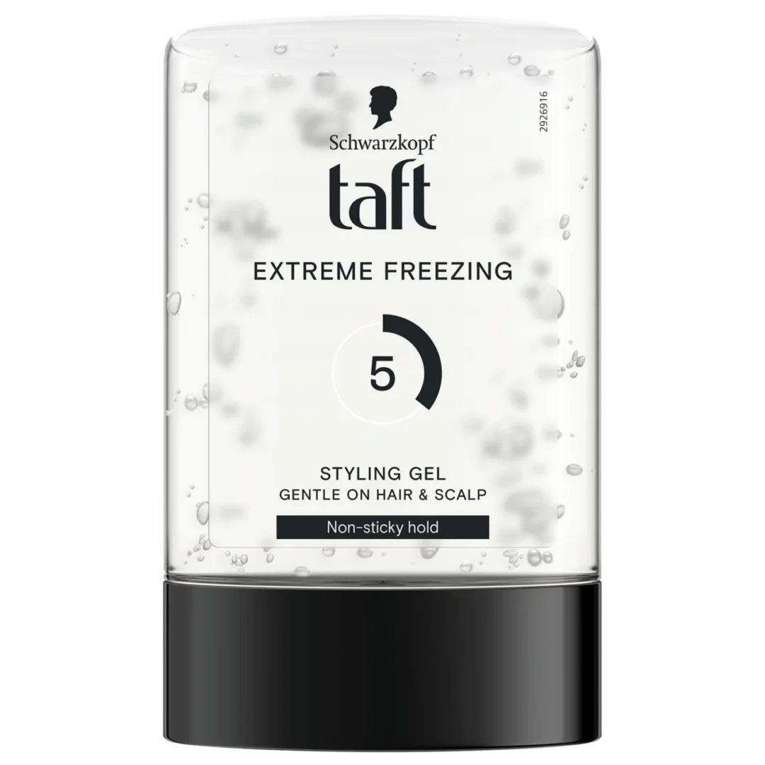 taft styling gel Extreme Freezing non sticky
