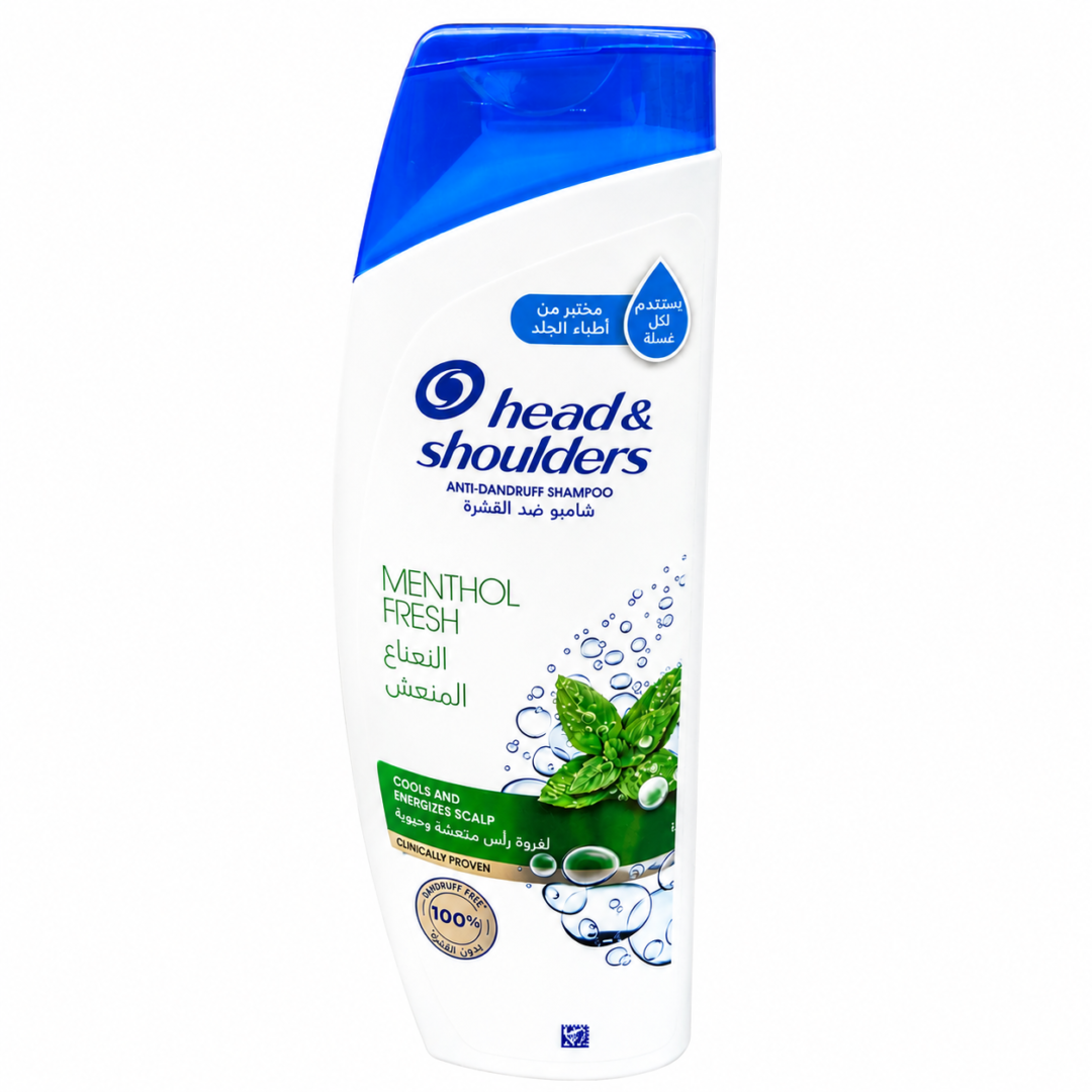 شامپو هد اند شولدرز نعناع خنک menthol fresh ضد شوره